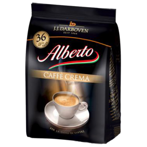 Alberto Caffè Crema kaffepads 36st