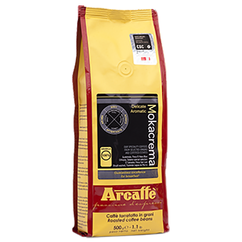 Arcaffè Mokacrema kaffebönor 500g
