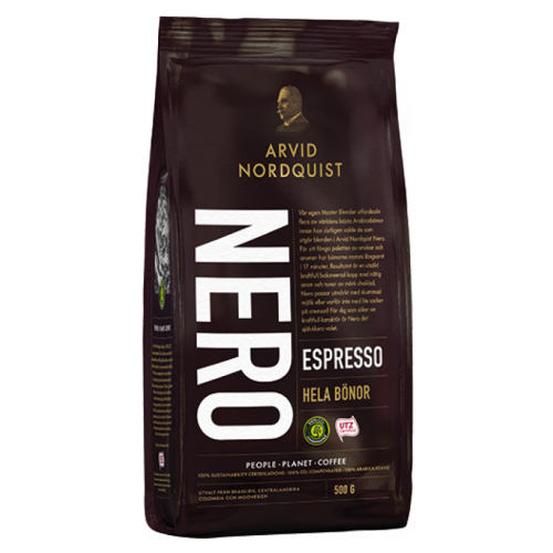 Arvid Nordquist Classic Espresso Nero kaffebönor 500g