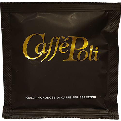 Caffè Poli SuperBar svarta kaffepods 150st