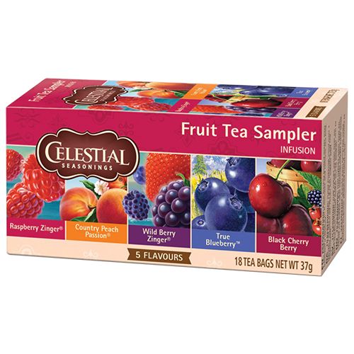 Celestial tea Fruit tea Sampler tepåsar 18st