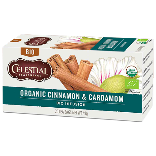 Celestial tea Organic Cinnamon & Cardamom tepåsar 20st