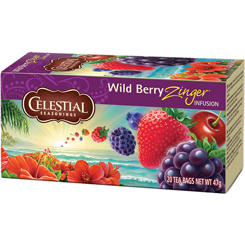 Celestial tea Wild Berry Zinger tepåsar 20st