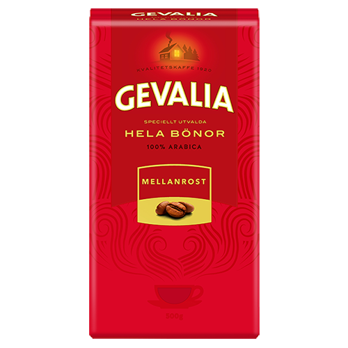 Gevalia Original Mellanrost kaffebönor 500g