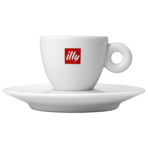 illy espressokoppar (med fat) 6cl 12st