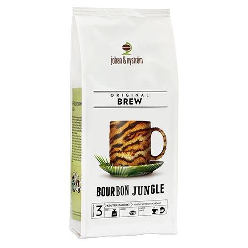 johan & nyström Bourbon Jungle kaffebönor 500g