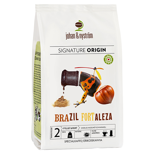 johan & nyström Brazil Fortaleza kaffebönor 250g