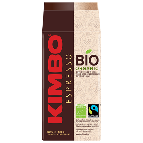 Kimbo Espresso Bio Organic kaffebönor 1000g