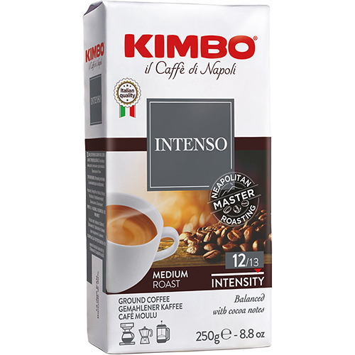 Kimbo Aroma Intenso malet kaffe 250g