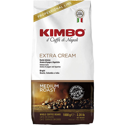 Kimbo Espresso Bar Extra Cream kaffebönor 1000g