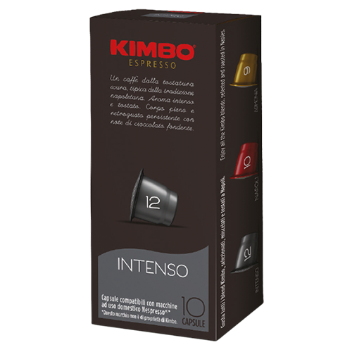 Kimbo Intenso kaffekapslar till Nespresso 10st