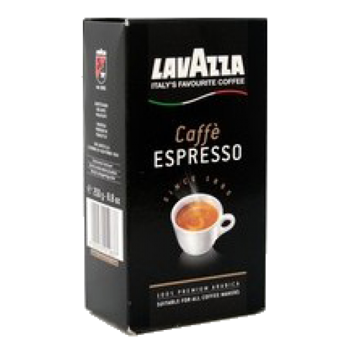 Lavazza 100% Arabica malet kaffe 250g