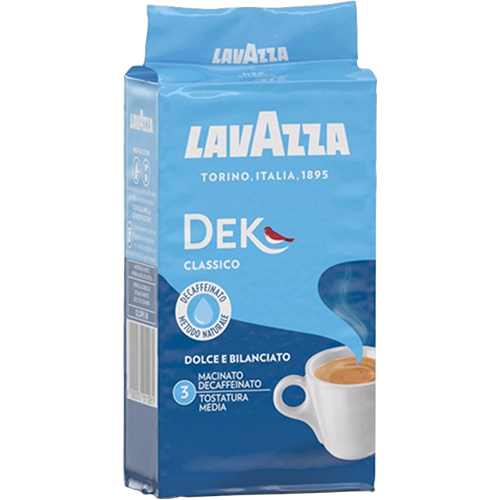 Lavazza Dek Classico malet kaffe 250g