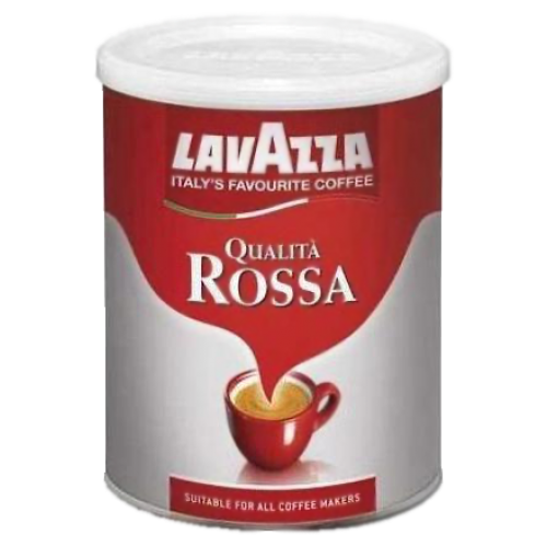 Lavazza Qualità Rossa plåtburk malet kaffe 250g