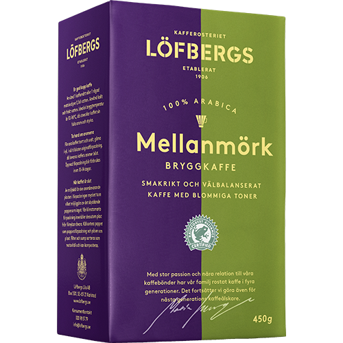 Löfbergs Lila Mellanmörk malet kaffe 450g