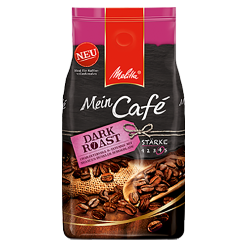 Melitta Mein Café Mörkrost kaffebönor 1000g 