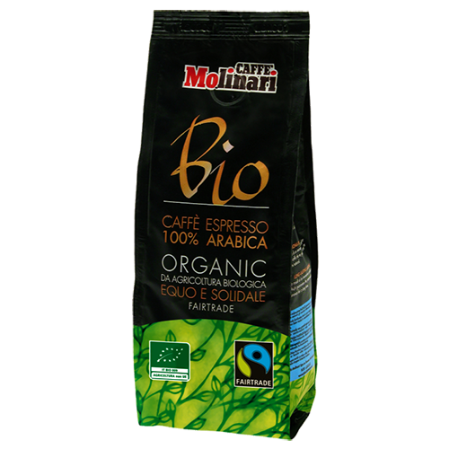 Molinari Bio kaffebönor 400g