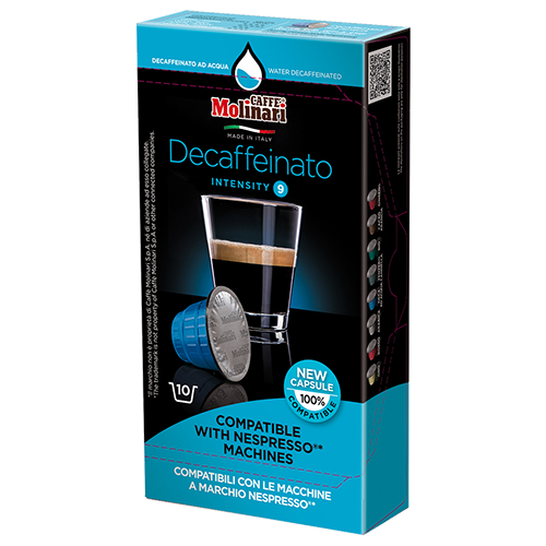 Molinari itespresso Qualita Deca kaffekapslar till Nespresso 10st