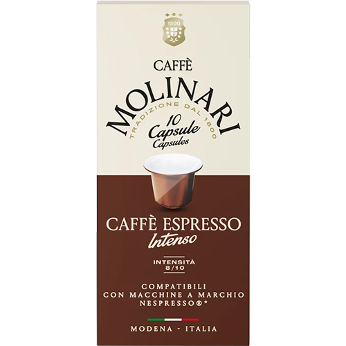 Molinari Caffè Espresso Intenso kaffekapslar till Nespresso 10st