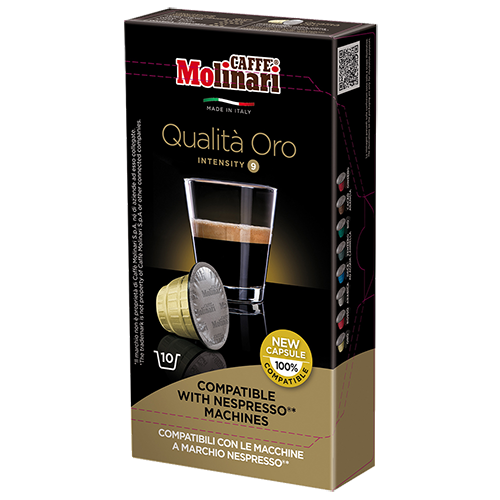 Molinari itespresso Oro kaffekapslar till Nespresso 10st