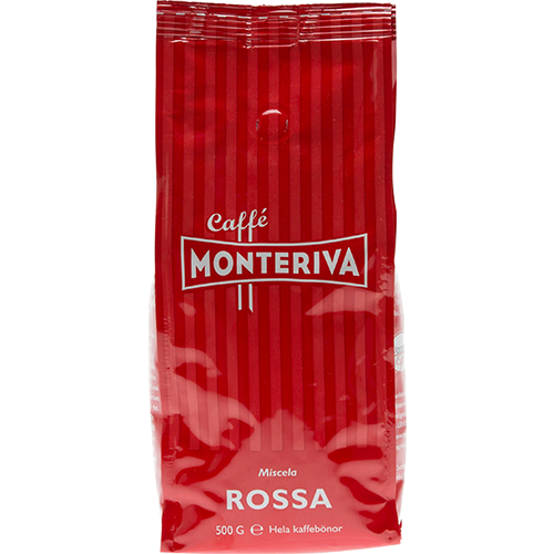 Monteriva Rossa kaffebönor 500g