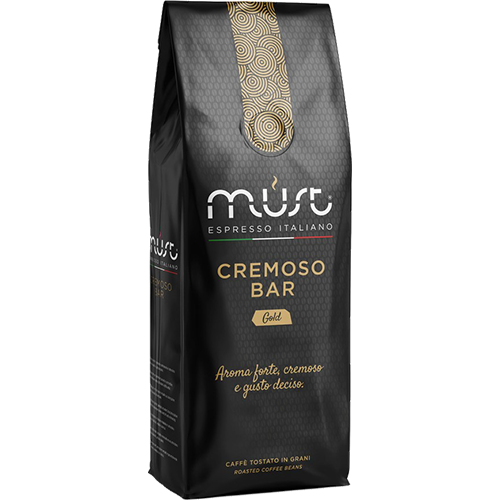 Must Cremoso Bar Gold kaffebönor 1000g