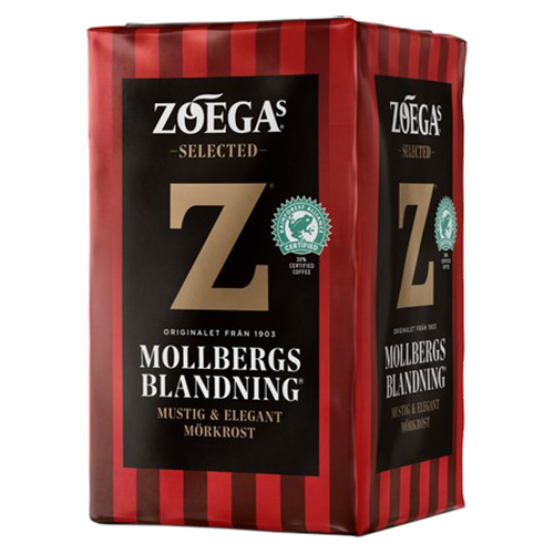 Zoégas Mollbergs Blandning malet kaffe 450g