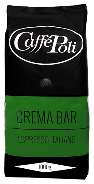 Caffè Poli CremaBar kaffebönor 1000g