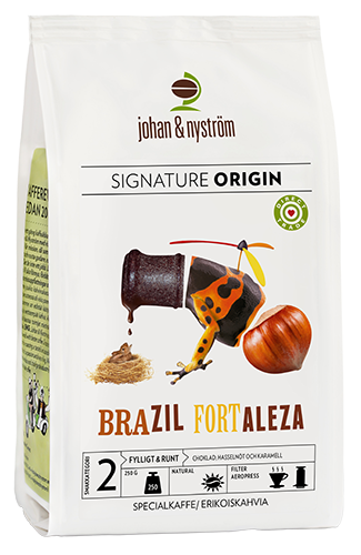 johan & nyström Brazil Fortaleza kaffebönor 250g - DeliCo ...