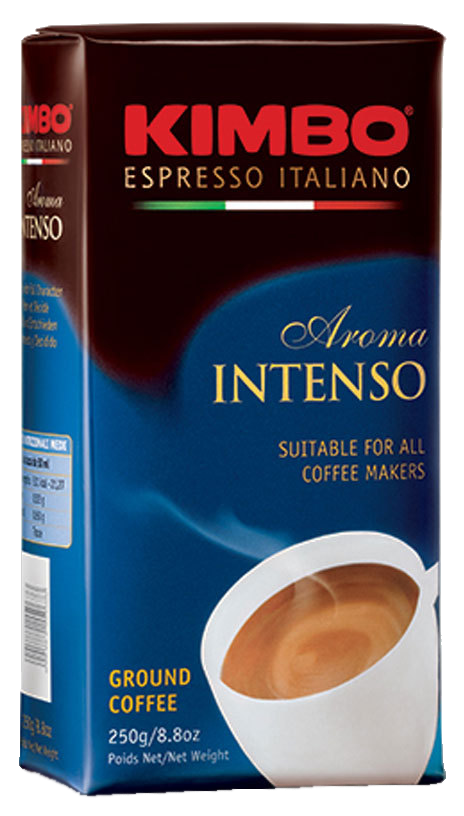 Kimbo Aroma Intenso malet kaffe 250g - Malet kaffe ...