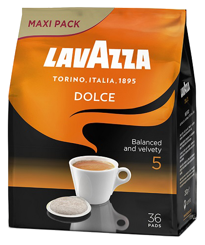 Lavazza Dolce kaffepads 36st - DeliCo - Kaffe på nätet