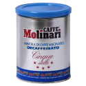 Molinari Cinque Stelle decaffeinato plåtburk malet kaffe 250g