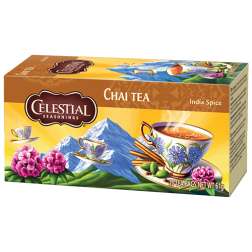 Celestial tea Original India Spice Chai tepåsar 20st kort datum