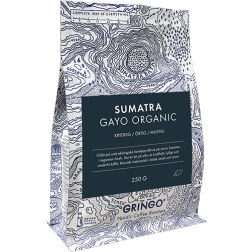 Gringo Sumatra Raja Toba kaffebönor 250g