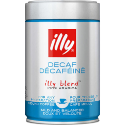 illy Espresso decaffeinato malet kaffe 250g