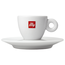 illy espressokopp (med fat) 6cl 1st