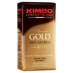 Kimbo Espresso Aroma Gold malet kaffe 250g