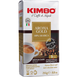 Kimbo Espresso Aroma Gold malet kaffe 250g