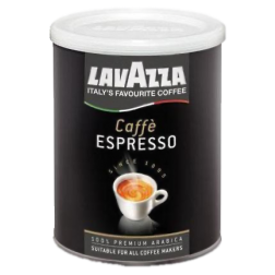 Lavazza 100% Arabica plåtburk malet kaffe 250g