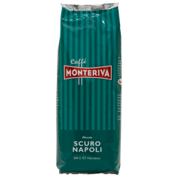 Monteriva Scuro Napoli kaffebönor 500g