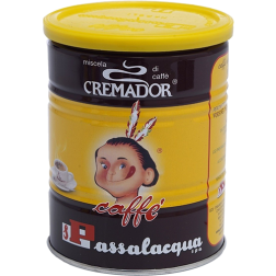 Passalacqua Cremador plåtburk malet kaffe 250g